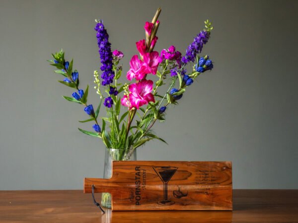 Houten serveerplank Pornstar Martini met naam | Standaard ontwerp